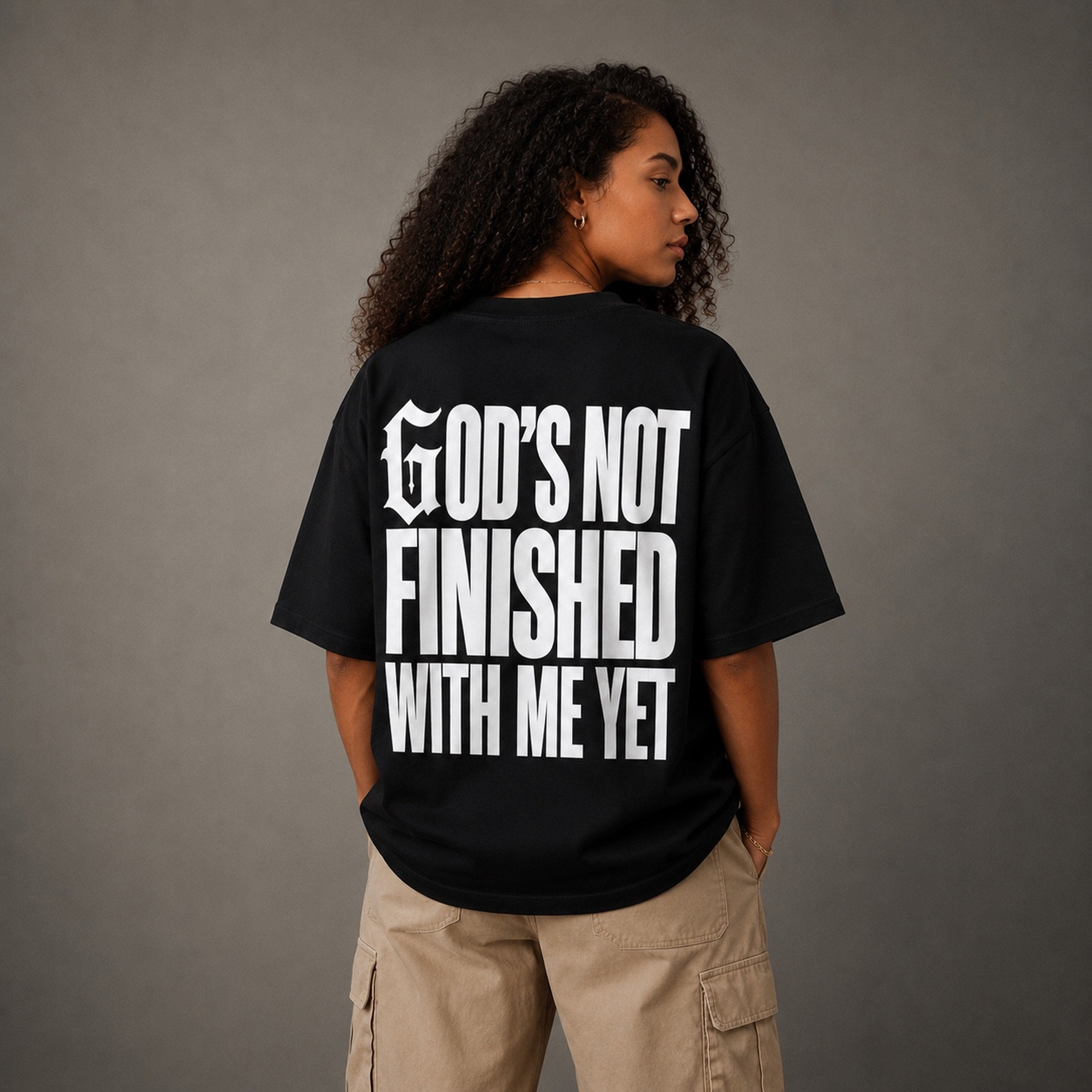 GOD'S NOT FINISHED TEE