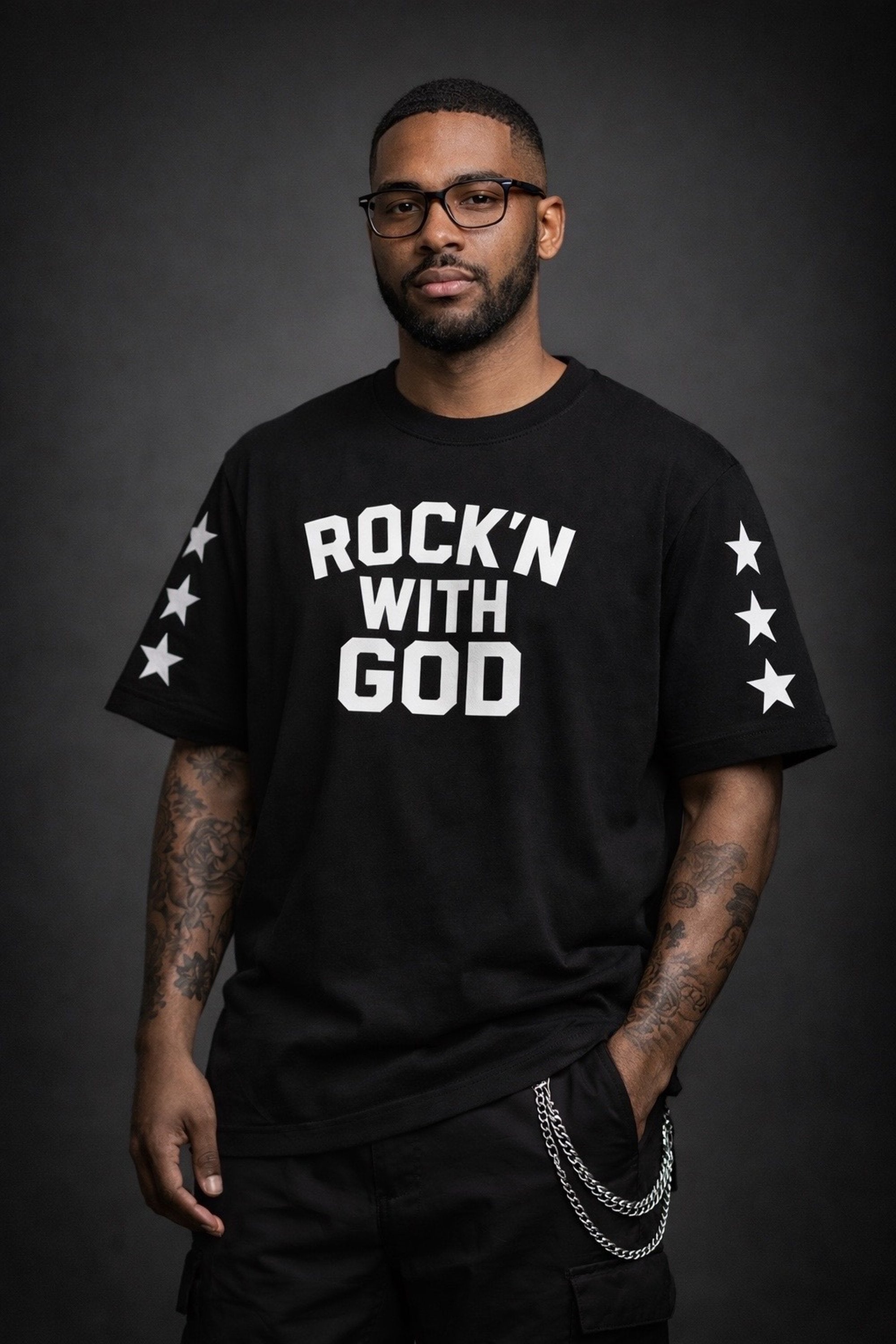 ROCK'N WITH GOD TEE
