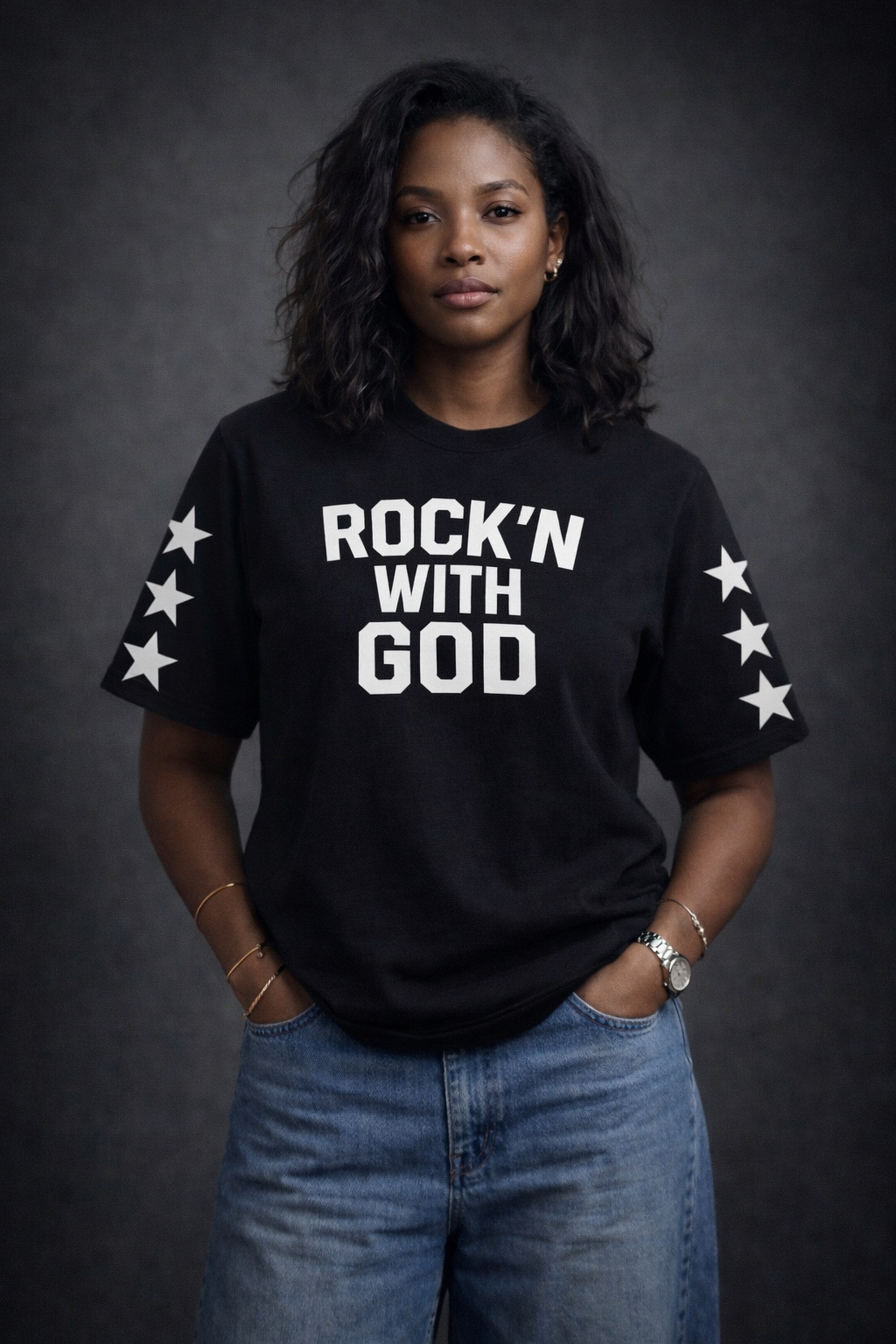 ROCK'N WITH GOD TEE