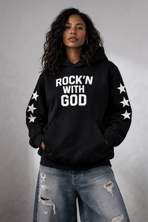 ROCK'N WITH GOD HOODIE